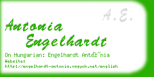 antonia engelhardt business card